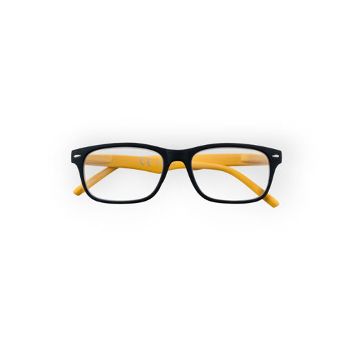 Picture of ZIPPO READING GLASSES +1.50 BLACK AND YELLOW